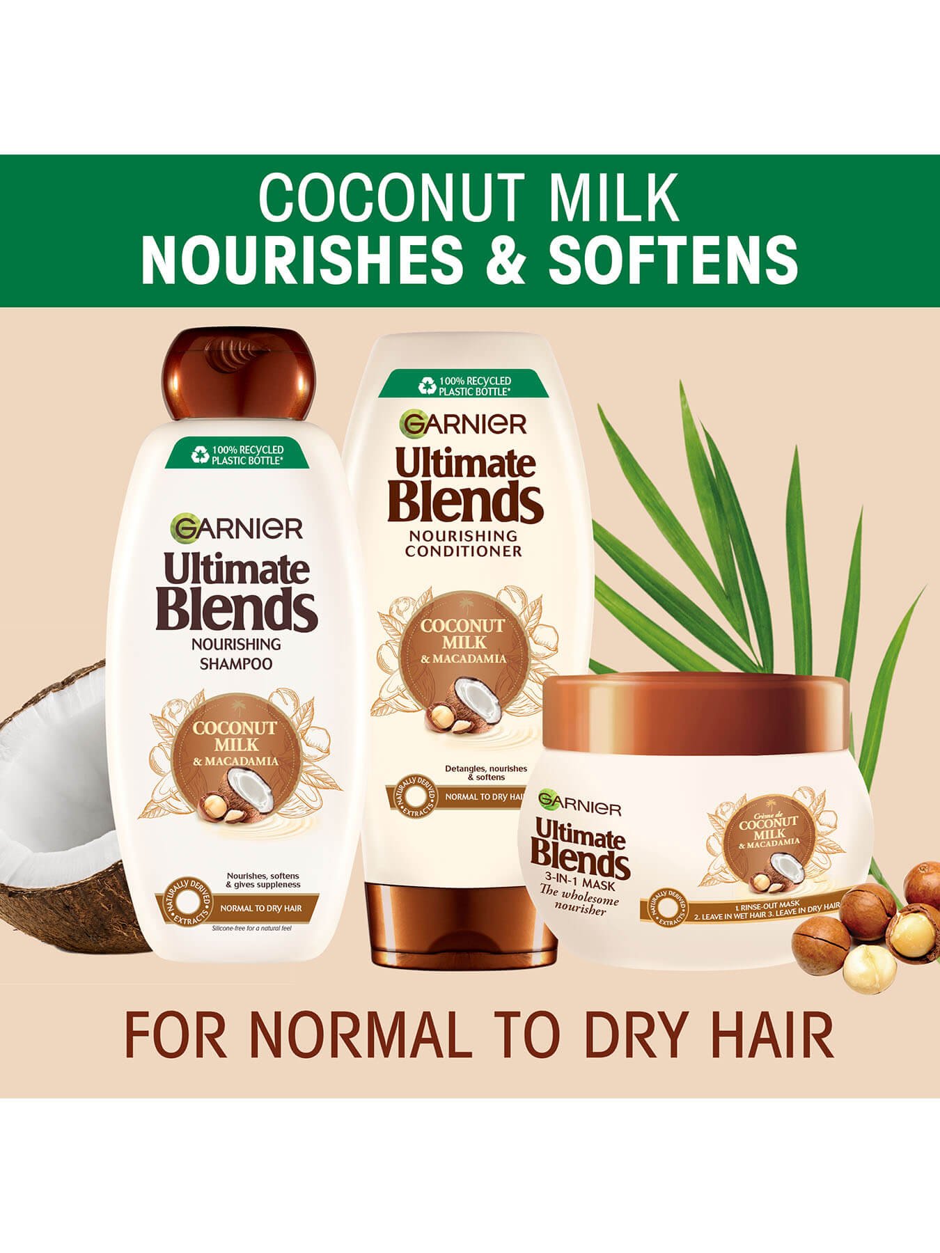 Ultimate Blends Coc Milk Condtioner range